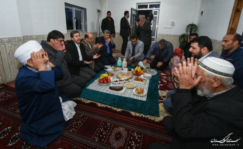 افتتاح یک واحد مسکونی آسیب دیده از سیل در آق قلا