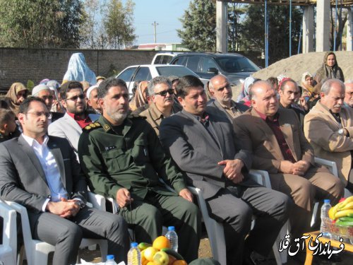 آغاز عملیات اجرایی ساخت دبستان روستای قوشچان آباد با اعتبار 25 میلیارد ریال