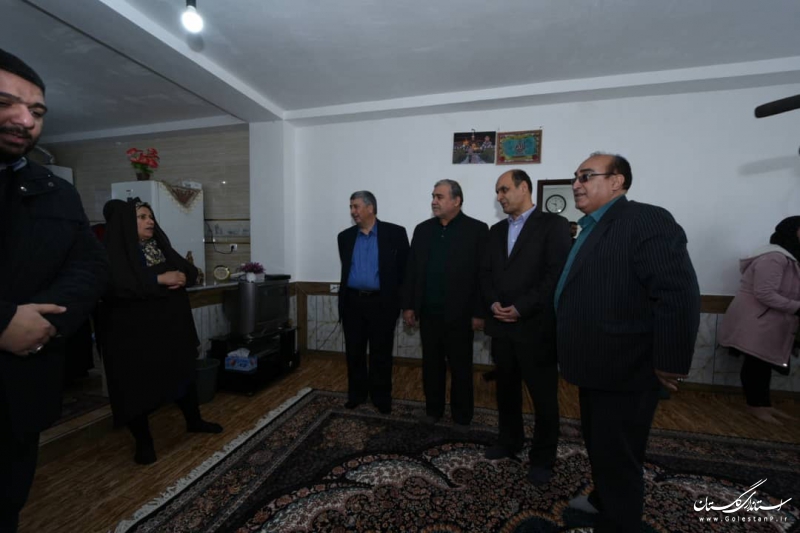 یک واحد مسکونی در روستای قلعه قافه افتتاح شد