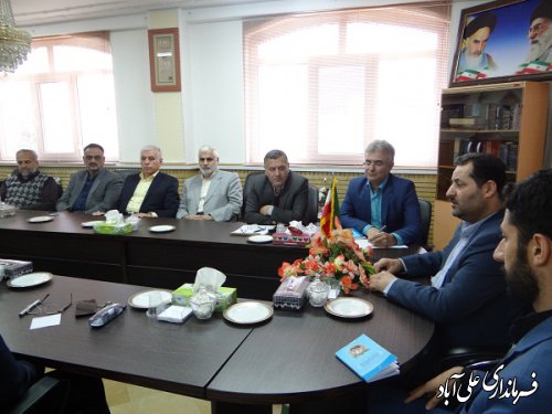 برگزاری جلسه هماهنگی هیات نظارت و اجرائی ستاد انتخابات شهرستان علی آبادکتول
