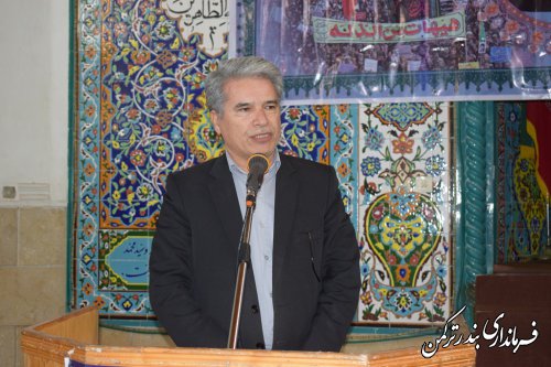 مراسم بزرگداشت نهم دی شهرستان ترکمن برگزار شد