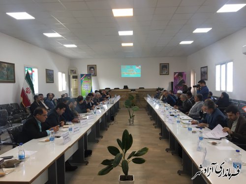 کارگروه تسهیل و رفع موانع تولید استان با محوریت بررسی مشکلات واحدهای صنعتی آزادشهر برگزار شد