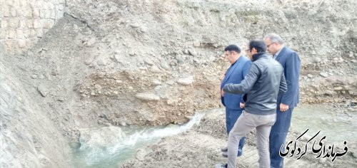 بهره برداری از طرحهای آبخیزداری روستاهای بالاجاده و میاندره در دهه فجر