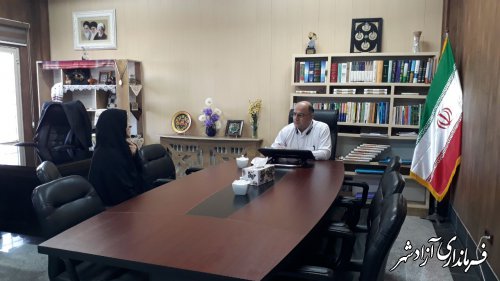 ملاقات چهره به چهره فرماندار آزادشهر با جمعی از شهروندان این شهرستان برگزار شد
