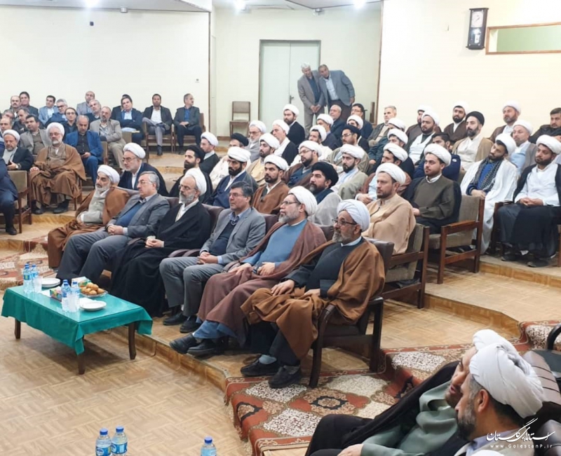 برگزاری مراسم تودیع و معارفه مسوول نمایندگی ولی فقیه سازمان جهادکشاورزی استان گلستان