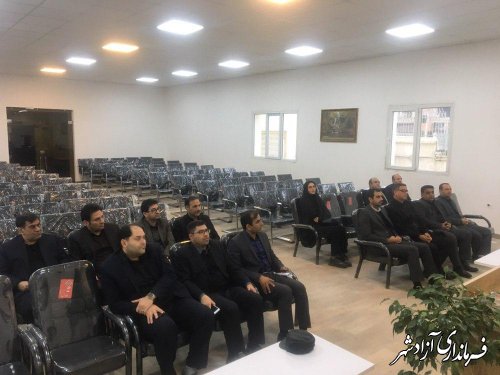 روسای ادارات و دستگاه های اجرایی شهرستان آزادشهر از ظرفیت سربازان امریه به نحو مطلوب استفاده کنند