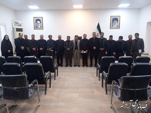 روسای ادارات و دستگاه های اجرایی شهرستان آزادشهر از ظرفیت سربازان امریه به نحو مطلوب استفاده کنند