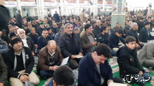 برگزاری مراسم بزرگداشت شهادت سردار رشید اسلام حاج قاسم سلیمانی