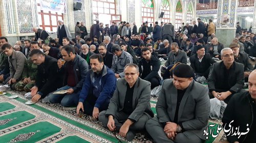 برگزاری مراسم بزرگداشت شهادت سردار رشید اسلام حاج قاسم سلیمانی