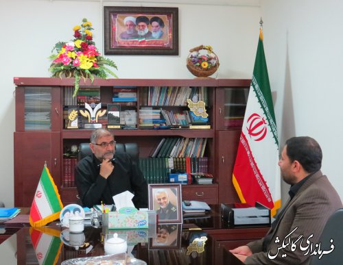 ملاقات عمومی فرماندار گالیکش با  شهروندان برگزار شد