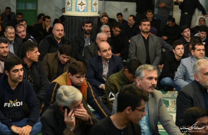 حضور استاندار گلستان در یادواره شهدای نوده ملک و گرامیداشت سردار شهید حاج قاسم سلیمانی