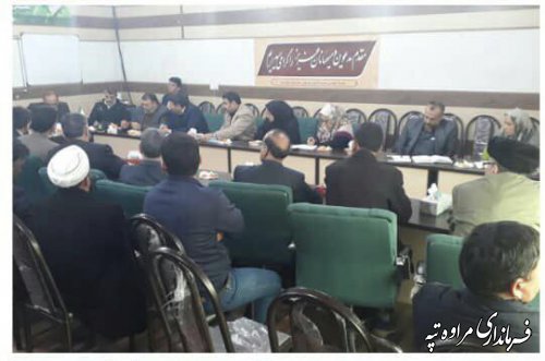شهرستان مراوه تپه جزء ۴ شهرستان برتر استان در اجرای طرح سواد آموزی بوده است