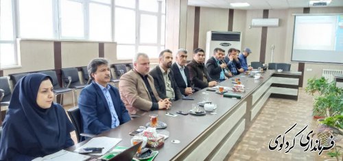 هشتمین جلسه شورای آموزش و پرورش کردکوی برگزار شد