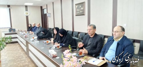 هشتمین جلسه شورای آموزش و پرورش کردکوی برگزار شد