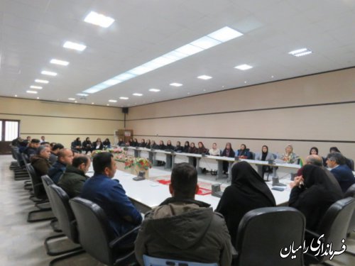 نشست فرماندار رامیان با کاربران انتخابات یازدهمین دوره مجلس شورای اسلامی