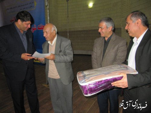کسب رتبه برتر شورای آموزش و پرورش شهرستان آق قلا برای چهارمین سال متوالی در سطح استان