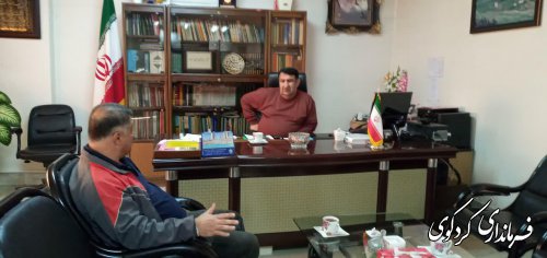 فرماندار شهرستان کردکوی با تعدادی از شهروندان دیدار و گفتگو کرد