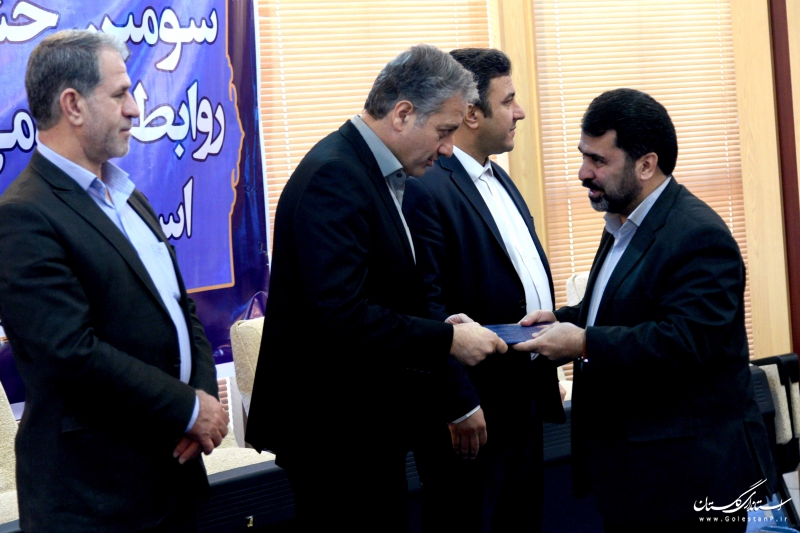 اختتامیه سومین جشنواره روابط عمومی های برتر استان گلستان برگزار شد