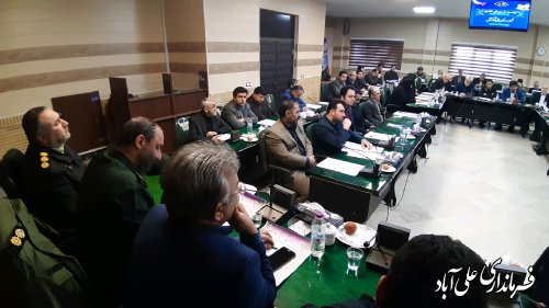 نهمین جلسه شورای اداری با محوریت بررسی وضعیت شهرستان در حوزه اشتغال و اقتصاد مقاومتی