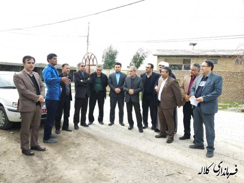 پروژه زیرسازی و آسفالت 3 روستای بخش مرکزی کلاله به بهره برداری رسید