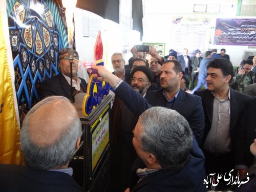 افتتاح متمرکز 114 پروژه عمرانی و طرح تولیدی اشتغال زا در شهرستان علی آبادکتول