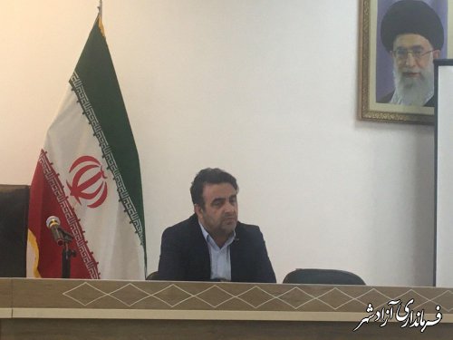 جلسه مشترک فرماندار و دادستان با هیات های اجرایی، نظارت و بازرسی انتخابات در آزادشهر