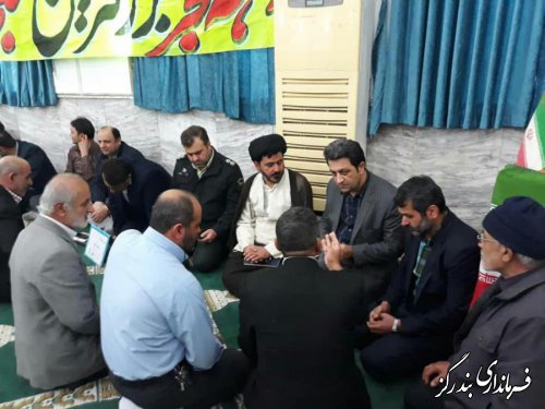 در میز خدمت فرماندار و مسوولان بندرگز، مسائل و مشکلات شهروندان بررسی شد