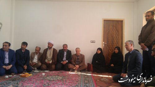 افتتاح متمرکز 98 واحد احداثی آسیب دیده از سیل و رانش زمین در روستای قلمی توسط فرماندار