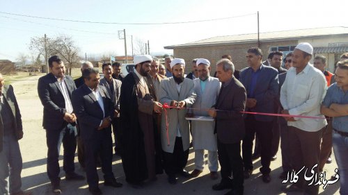 زیرسازی و آسفالت 3 روستای بخش مرکزی کلاله با اعتباری بالغ بر ۶ میلیارد ریال به بهره برداری رسید