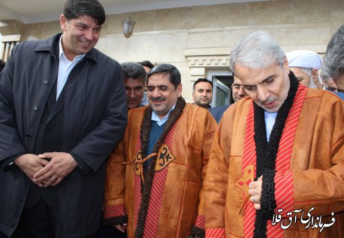 3000 مین واحد مسکونی احداثی مناطق سیل زده استان در شهرستان آق قلا افتتاح شد