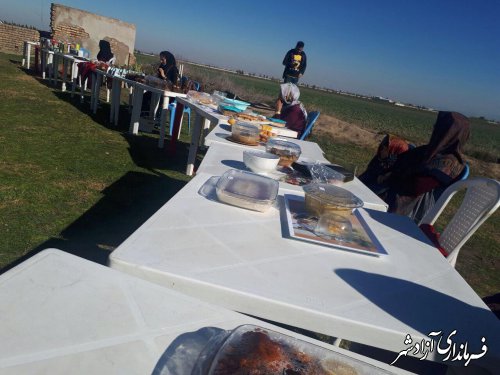 جشنواره باشکوه فرهنگی و ورزشی در روستای آقچلی قرخلر آزادشهر برگزار شد