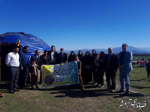 جشنواره باشکوه فرهنگی و ورزشی در روستای آقچلی قرخلر آزادشهر برگزار شد