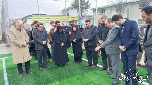 آئین بهره برداری از پروژه های عمرانی و اقتصادی و اشتغالزایی شهرستان کردکوی برگزارشد