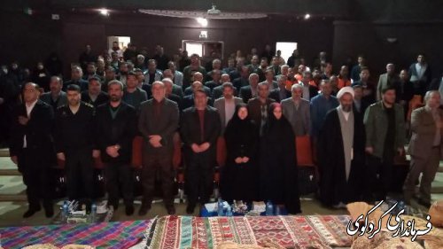 آئین بهره برداری از پروژه های عمرانی و اقتصادی و اشتغالزایی شهرستان کردکوی برگزارشد