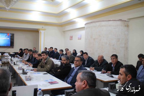 دوره آموزشی نمایندگان فرماندار کلاله برگزار شد