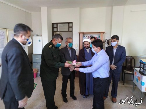 دیدار مسئولین شهرستان کلاله با پرسنل آموزش و پرورش به مناسبت روز معلم