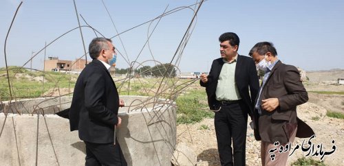 پروژه حفاری چاه تامین آب ۱۷ روستای غرب شهر مراوه تپه در ماه آینده به بهره برداری می رسد