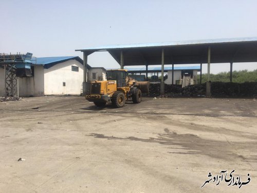 بازدید معاون رییس کل دادگستری استان به همراه فرماندار آزادشهر از سایت پسماند شرق استان