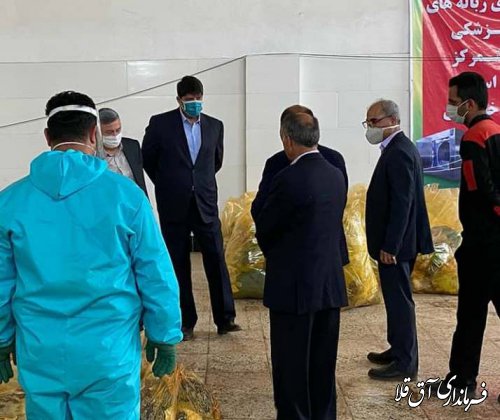بازدید معاون هماهنگی امور عمرانی استانداری گلستان از کارخانه کمپوست و سایت پسماند