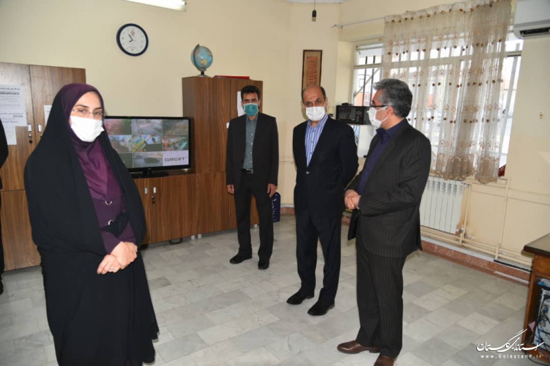 بازدید استاندار گلستان از برگزاری امتحانات نهایی پایه دوازدهم در گرگان