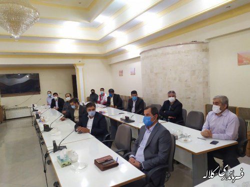 استفاده از ماسک در ادارات و اماکن عمومی کلاله الزامی است