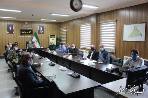 فرماندار آزادشهر برلزوم اجرای کامل طرح شهید قاسم سلیمانی تاکید کرد