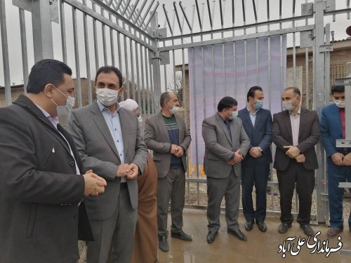 افتتاح متمرکز پروژه های شرکت مخابرات شهرستان علی آباد کتول