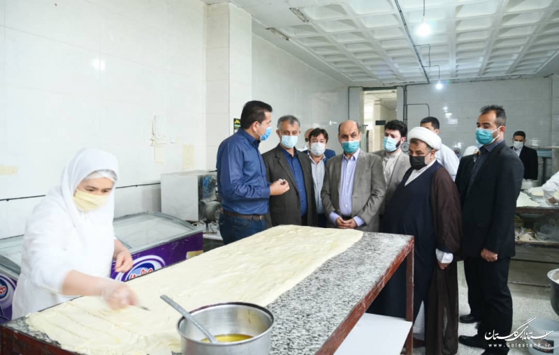 بازدید استاندار گلستان از آزمایشگاه همکار استاندارد صفای کوثر در شهرستان گنبد کاووس