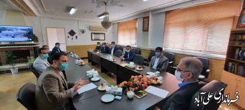 دیدار نوروزی نماینده و مسئولین شهرستان علی آباد کتول با فرماندار