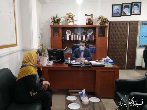 نخستین ملاقات عمومی فرماندار بندرگز در سال ۱۴۰۰