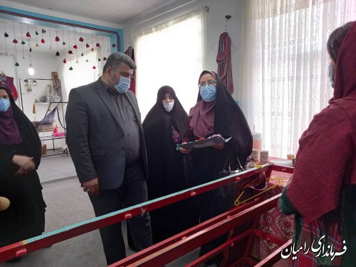 نشست بانوان فعال شهرستان رامیان با مدیرکل امور بانوان و خانواده استانداری و فرماندار شهرستان