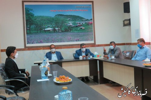 بازدید مشترک فرماندار گالیکش و نماینده مردم شرق گلستان از دانشگاه پیام‌نور گالیکش