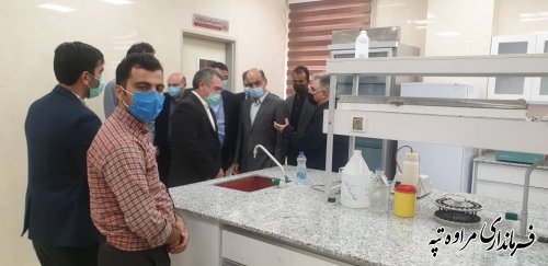 بازدید استاندار گلستان از بیمارستان علوی شهر مراوه تپه