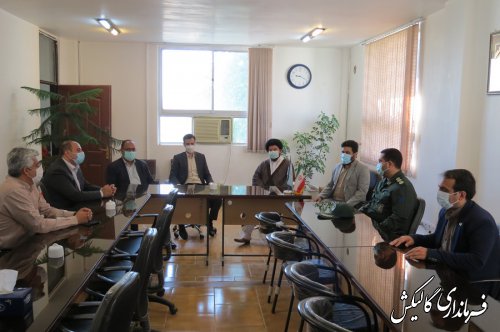 دیدار فرماندار گاليکش با رئیس دادگستری و دادستان شهرستان بمناسبت هفته قوه قضائیه
